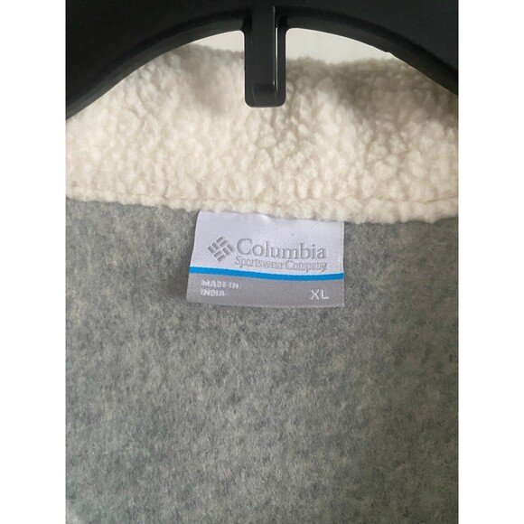 Columbia Canyon Point Sweater Fleece FZ Chalk Womens XL Kansas City Sporting NWT - Picture 4 of 12